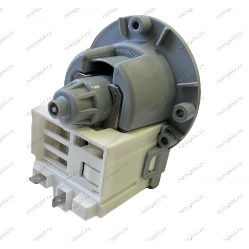 Помпа (насос) на саморезах для стиральной машины Askoll T2107 RS0785 30W Samsung, LG, Indesit, Ariston, Zanussi и т.д. - Алюм. ОБМОТКА