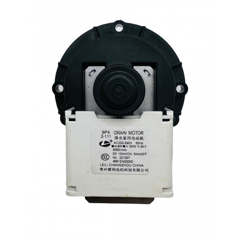 Помпа для стиральной машины LG - 4681EN2005E BPX2-111 30W на 3 саморезах, контакты спереди раздельно 