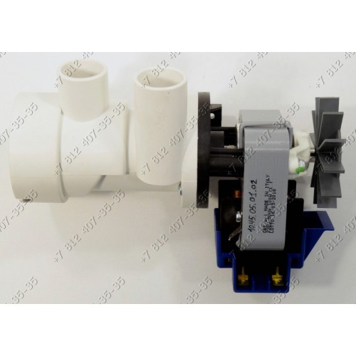 Насос для стиральной машины Indesit WDN 2296 XW, WDN2067WF,  WDN867XW и т.д. GRE (аналог Plaset 7402/59389, 7402/51970)