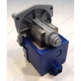 Насос для стиральной машины Bosch WFF1200, WFF1201, WFF1205, Siemens WP80810 на 4 саморезах, контакты сзади под разъем