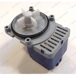 Насос для стиральной машины Bosch WFF1200, WFF1201, WFF1205, Siemens WP80810 на 4 саморезах, контакты сзади под разъем