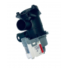 Насос для стиральной машины Bosch, Siemens в сборе с улиткой и фильтром Askoll Mod. M325 COD.RS0815 на защелках, контакты вперед под разъем (под фишку)
