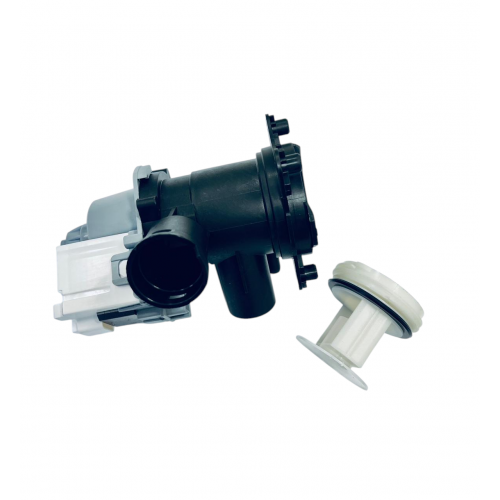Насос для стиральной машины Bosch, Siemens в сборе с улиткой и фильтром Askoll Mod. M325 COD.RS0815 на защелках, контакты вперед под разъем (под фишку)