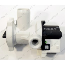 Помпа для стиральной машины Vestel DPO25-405, BPX2-78L 35W, B25-6AZC WM847T WM1047TS WM1247E WM1047E4 WM1247E4 и т.д. в сборе с улиткой и фильтром