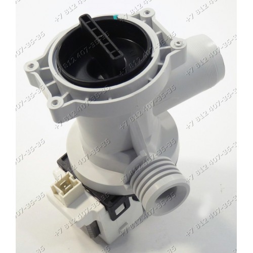 Помпа для стиральной машины Vestel DPO25-405, BPX2-78L 35W, B25-6AZC WM847T WM1047TS WM1247E WM1047E4 WM1247E4 и т.д. в сборе с улиткой и фильтром