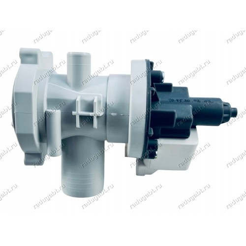 Помпа для стиральной машины Vestel DPO25-405, BPX2-78L 35W, B25-6AZC WM847T WM1047TS WM1247E WM1047E4 WM1247E4 и т.д. в сборе с улиткой и фильтром