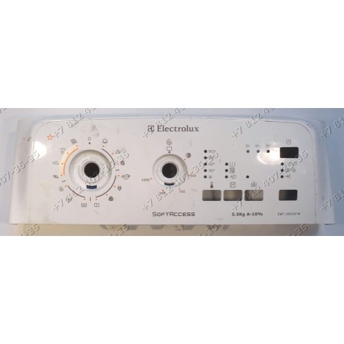 Передняя панель стиральной машины Electrolux EWT105210W 913216401-04