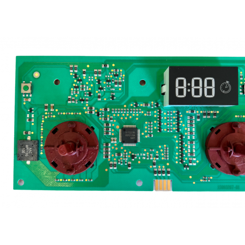 Плата индикации стиральной машины Indesit IWSD, IWD, IWUD и т.д. - C00283371 - 16200218301