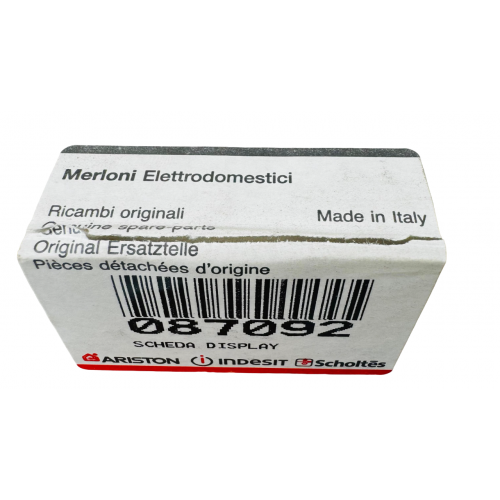 Плата индикации стиральной машины Ariston ALD/ALDS 16200059304 C00087092
