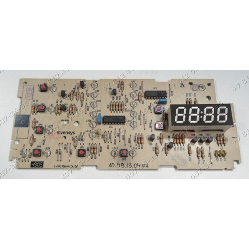 Плата индикации стиральной машины Beko WMD 54580