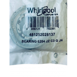 Подшипник 204 SKF - 20*47*14 мм (6204, 0724) для стиральной машины - BB1-0724 B/+ BG 481252028137