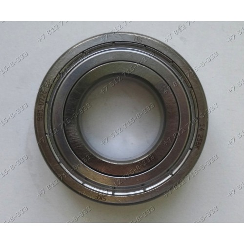 Подшипник 206 SKF - 30*62*16 мм (6206, 0726) для стиральной машины