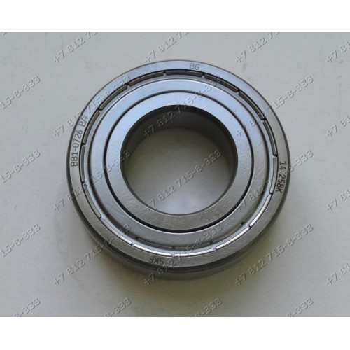 Подшипник 206 SKF - 30*62*16 мм (6206, 0726) для стиральной машины