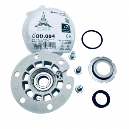 Суппорт (подшипниковая  опора) барабана стиральной машины Whirlpool, Bosch 481231019144 - COD084 ИТАЛИЯ (светло-серый)
