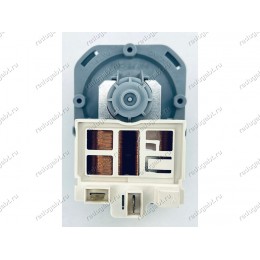 Насос для стиральной и посудомоечной машины Electrolux, Zanussi, AEG на защелках, контакты сзади раздельно ИТАЛИЯ Askoll M109 132663000