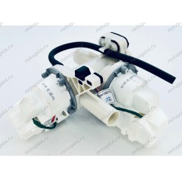 Помпа в сборе с улиткой стиральной машины Samsung WF0702WJWD, WF700U0BDWQ, WW80K52E61S