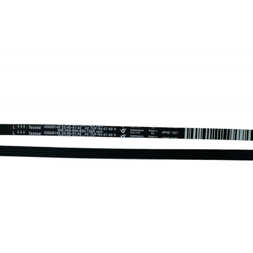 Ремень 6PHE1227 42028149 Hutchinson 6 дорожек для стиральной машины Candy, Smeg, Vestel