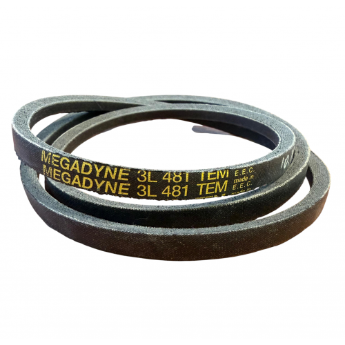 Ремень стиральной машины ARDO, Candy и т.д. Megadyne 3L 481 TEM Made in EEC КЛИНОВИДНЫЙ