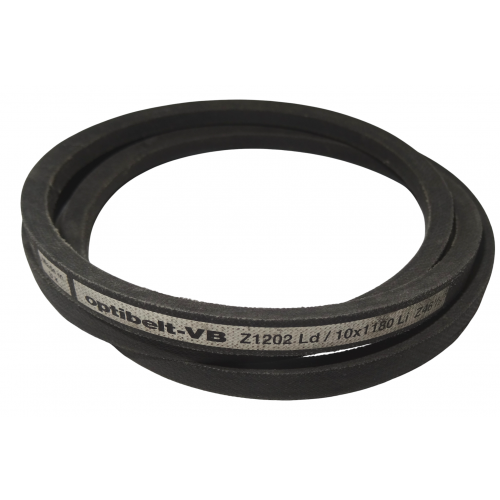 Ремень стиральной машины Optibelt-VB Z1202 LD /10x1180 Li Z46 1/2 Made in UK - КЛИНОВИДНЫЙ