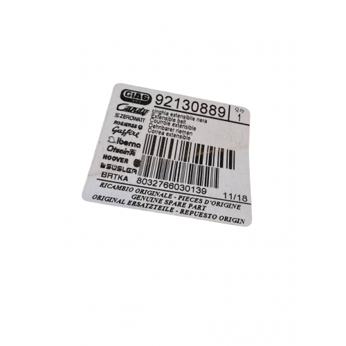Ремень стиральной машины Candy - Gates 3L-SNAP-ON 92130889 446NV - Made in France - КЛИНОВИДНЫЙ