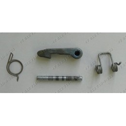Крючок люка, пружина, ось, крепеж стиральной машины Zanussi FL 984 CN