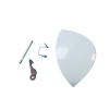 Ручка люка стиральной машины Indesit C00075323 W105TX, WS105TX, W84TX, W81EX, W101EX и т.д. КИТАЙ