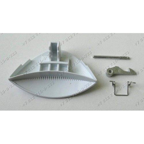 Ручка люка стиральной машины Indesit C00075323 W105TX, WS105TX, W84TX, W81EX, W101EX и т.д. ОРИГИНАЛ ИТАЛИЯ