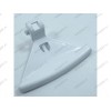 Ручка люка белая с выемкой для стиральной машины Whirlpool AWG223