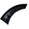 Ручка люка для стиральной машины Gorenje W75Z03/RV W75Z03RV W65Z03/S W72ZY2/R - 388875 черная