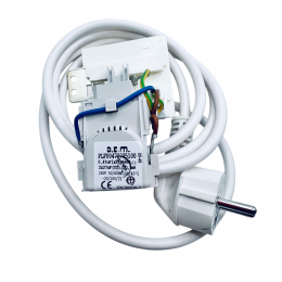 Сетевой шнур в сборе с фильтром стиральной машины Ariston Indesit - D.E.M. PLF00472705100