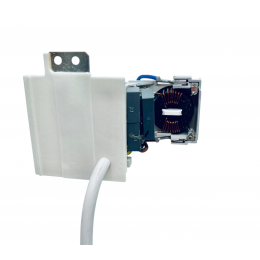 Сетевой шнур в сборе с фильтром стиральной машины Ariston Indesit - D.E.M. PLF00472705100