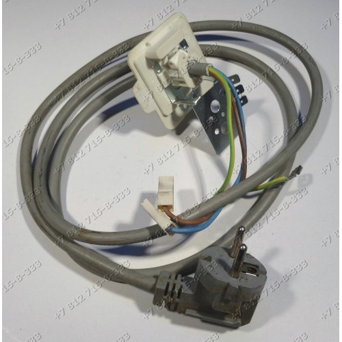 Cетевой шнур cтиральной машины Beko WKD25105TS, WKB60821PTM