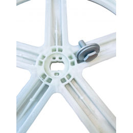 Шкив для стиральной машины Electrolux, Zanussi 4055430724 + болт шкива