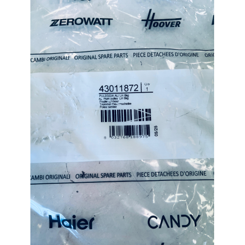 Шкив стиральной машины Candy, Haier, Hoover 43011872