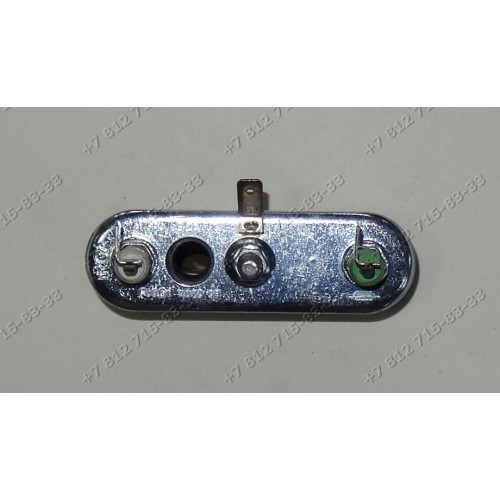 Тэн 1900W, средний, L-193mm, прямой, с отверстием для стиральной машины