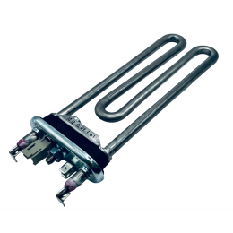 Тэн для стиральной машины AEG, Electrolux, Zanussi 1750W 190 мм прямой, в сборе с датчиком KAWAI одинарная клемма