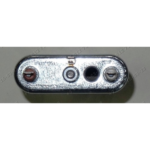 Тэн 2000W, 290 мм, прямой с отверстием для стиральной машины Bosch