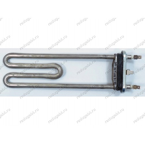 Тэн1900W 230мм прямой с отверстием для стиральной машины Bosch 