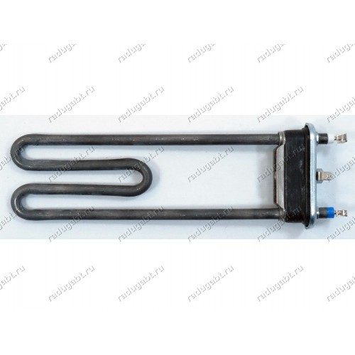 Тэн для стиральной машины Bosch Siemens 1900W 225 мм прямой без отверстия под датчик