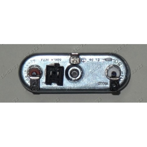 Тэн стиральной машины Samsung DC47-00006B 1900W 180 мм в сборе с датчиком температуры