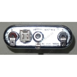 Тэн 1850 W 235 мм с отверстием прямой для стиральной машины Whirlpool 481925928889