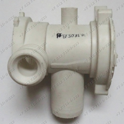 Улитка помпы для стиральной машины Indesit Ariston IWSD71051CIS IWME10EU AQ102F29IT AQ102F497FR