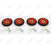 Ролики (комплект 4 шт.) для сушильной машины Electrolux Zanussi AEG EW8HR458B 916098219-00
