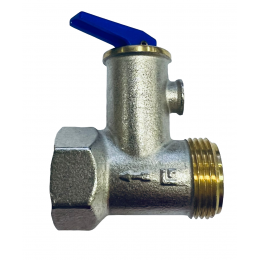Клапан предохранительный с рычажком для водонагревателей ARISTON 3/4", 8,5 Бар, Италия 60001310 - ОРИГИНАЛ
