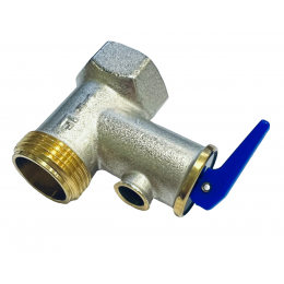 Клапан предохранительный с рычажком для водонагревателей ARISTON 3/4", 8,5 Бар, Италия 60001310 - ОРИГИНАЛ