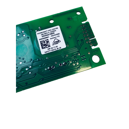 Плата управления - плата дисплея водонагревателя ARISTON 6500727400 - HMI-MED-FL, 000342416500