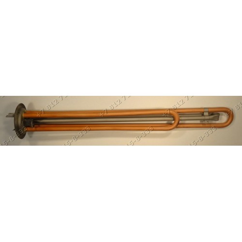 Тэн водонагревателя Ariston, Thermex, Polaris, Эталон и т.д. 2500W фланец 64 мм type RF 65150721 (65152340) - ВЕРТ. SHT