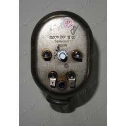 Тэн 1000W + 1500W для водонагревателя Ariston ABS Platinum 30-80