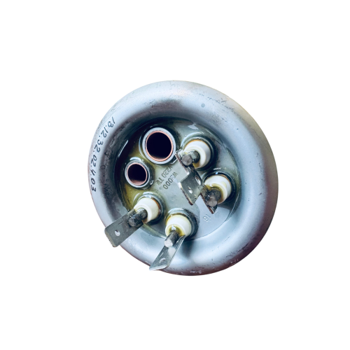 Тэн 2000W фланец 64мм Медь Thermowatt водонагревателя Thermex, Electrolux, Zanussi, Polaris, Garantherm и т.д.изогнутый - горизонтальный
